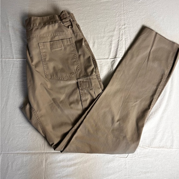 Galls Pro Tac Force Ripstop Tactical Men's Khaki Cargo Pants unhemmed 36x37 - Picture 1 of 7